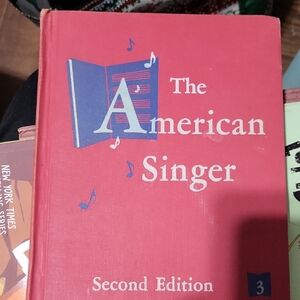 The American Singer Second Edition - Red Hardcover Vocal Book
